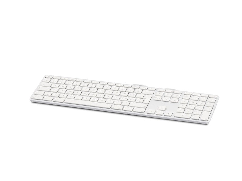 LMP Tastatur KB-1243 Silber, Mac CH-Layout mit Ziffernblock