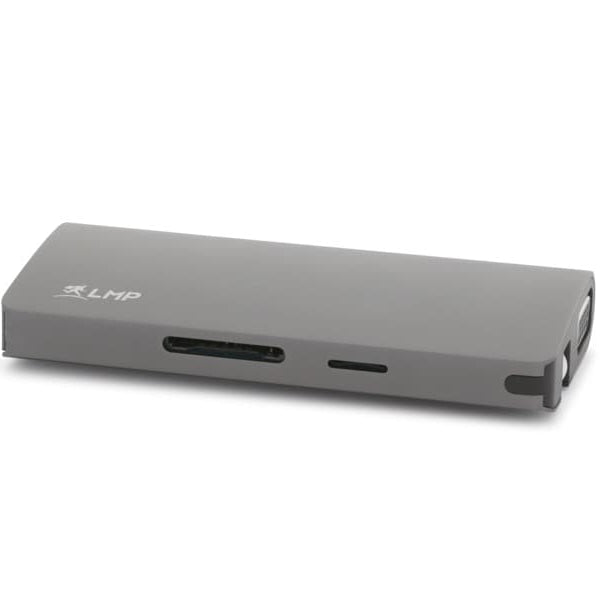 LMP Dockingstation USB-C Travel Dock Space Grau