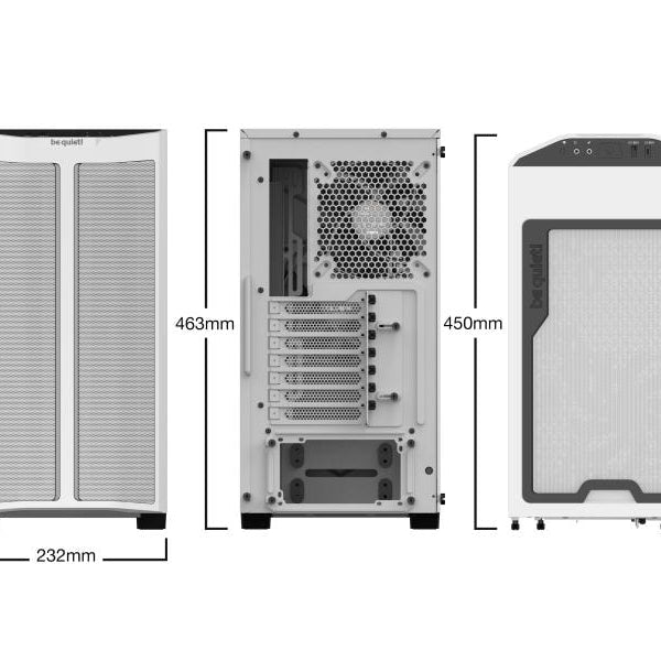 be quiet! PC-Gehäuse Pure Base 500 DX Weiss