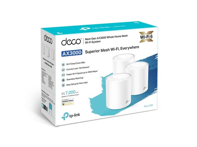 TP-Link Mesh-System Deco X60 3er Set