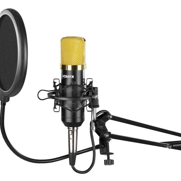 Vonyx Kondensatormikrofon CMS400B Studio-Set