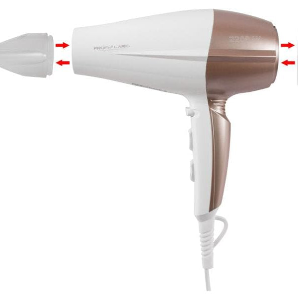 Profi Care Haartrockner PC-HT 3010 Weiss / Champagner