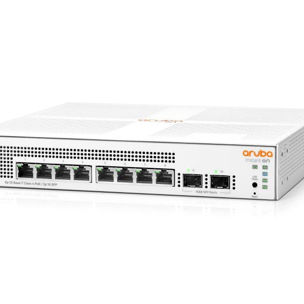 HPE Aruba Networking PoE+ Switch Aruba Instant On 1930-8G PoE+ 124W 8 Port