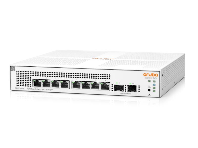 HPE Aruba Networking PoE+ Switch Aruba Instant On 1930-8G PoE+ 124W 8 Port