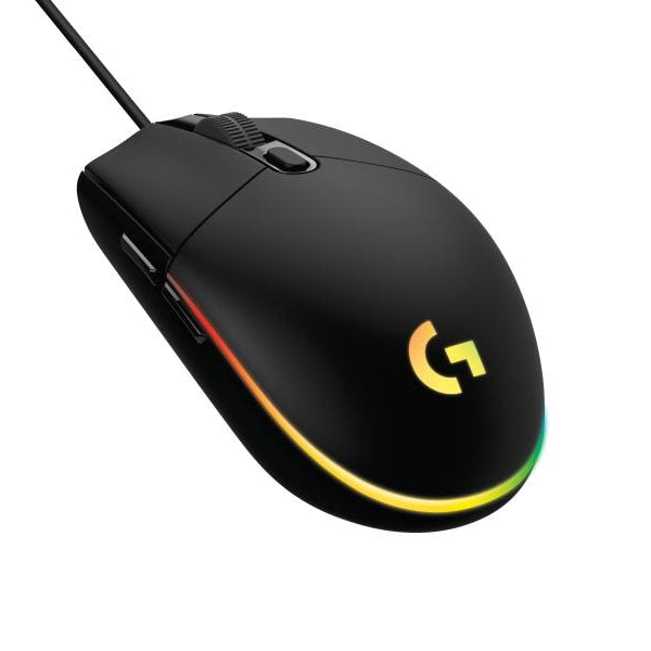 Logitech Gaming-Maus G203 Lightsync Schwarz