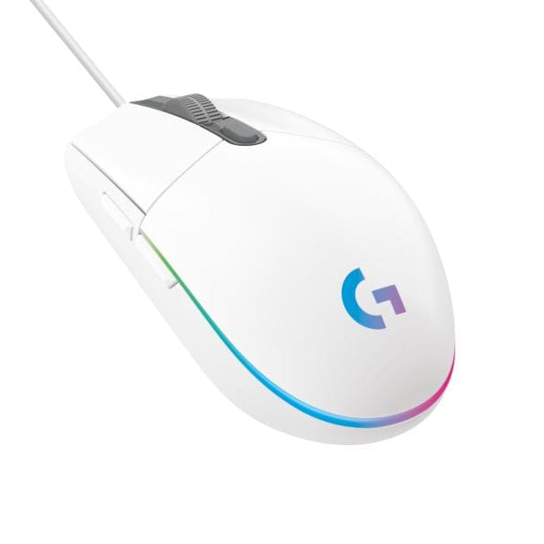 Logitech Gaming-Maus G203 Lightsync Weiss