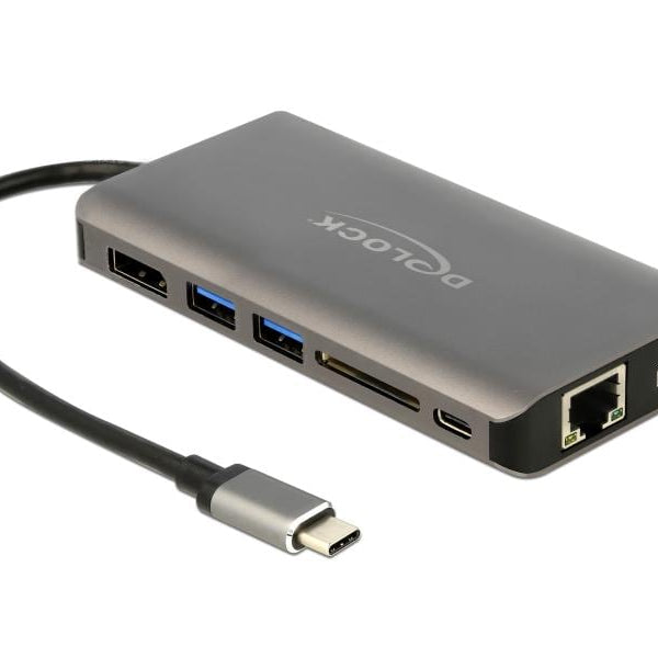 Delock Dockingstation USB 3.1 Typ-C HDMI/DP/USB 3.0/SD/LAN/PD 3.0