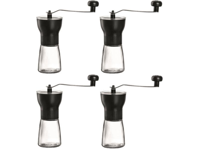 Montana Kaffeemühle Enjoy Schwarz/Transparent