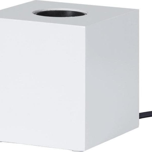 Star Trading Tischleuchte KUB E27 Weiss