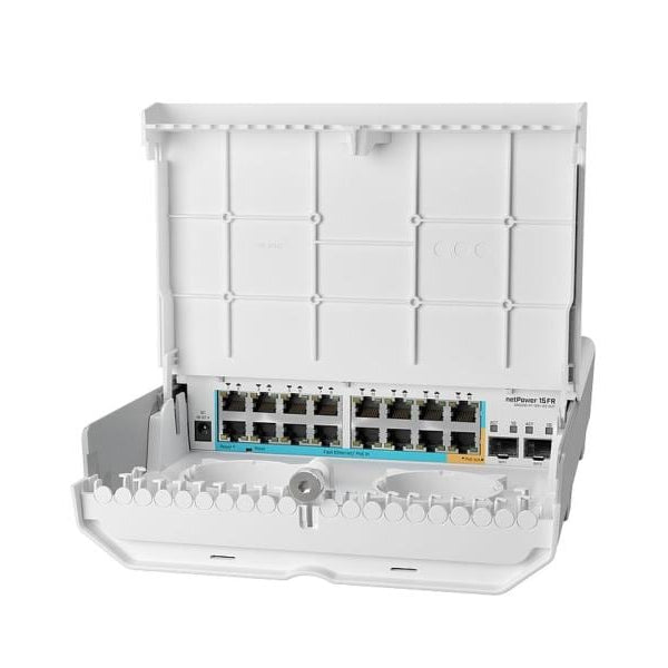 MikroTik GPEN PoE Switch netPower 15FR, Outdoor, 18 Port