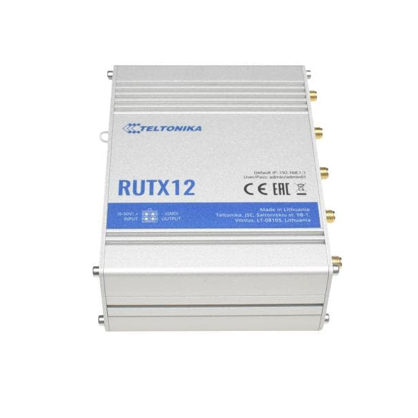 Teltonika LTE-Industrierouter RUTX12 DUAL-LTE Modem integriert