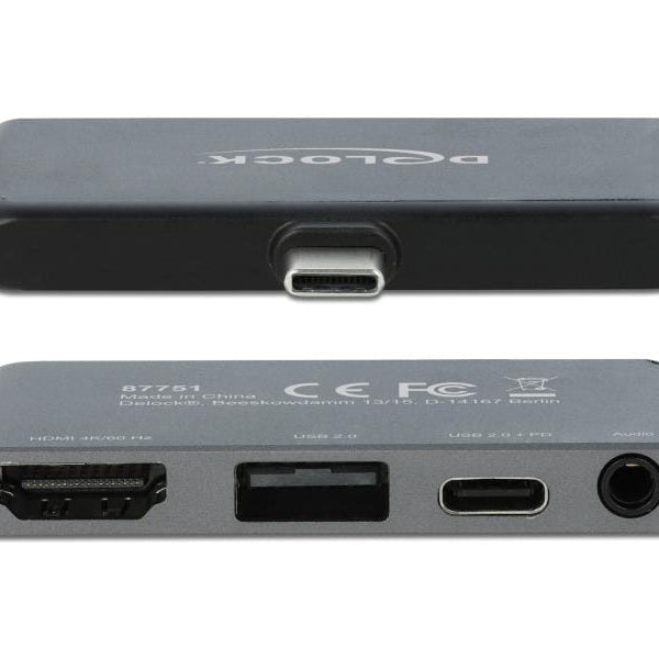 Delock Dockingstation USB-C Mini für iPad Pro (USB-C/-A, HDMI)