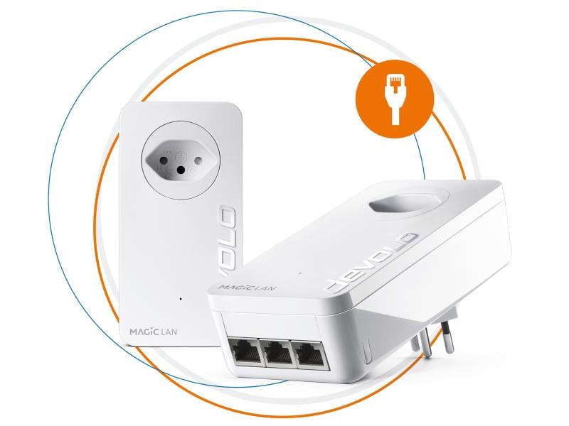 devolo Powerline Magic 2 LAN triple Starter Kit