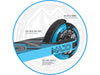 Madd Gear Scooter Carve Pro X Blau