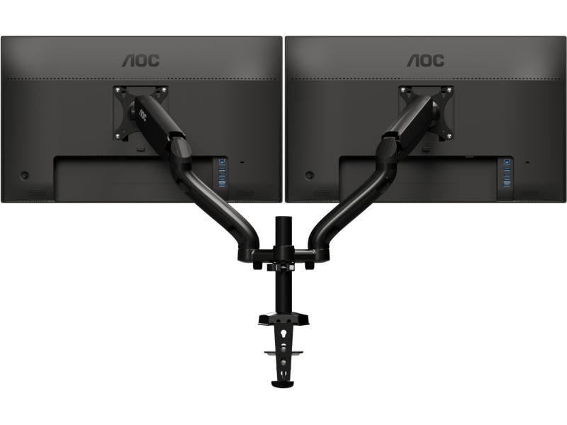 AOC Tischhalterung AD110D0 Dual bis 9 kg – Schwarz