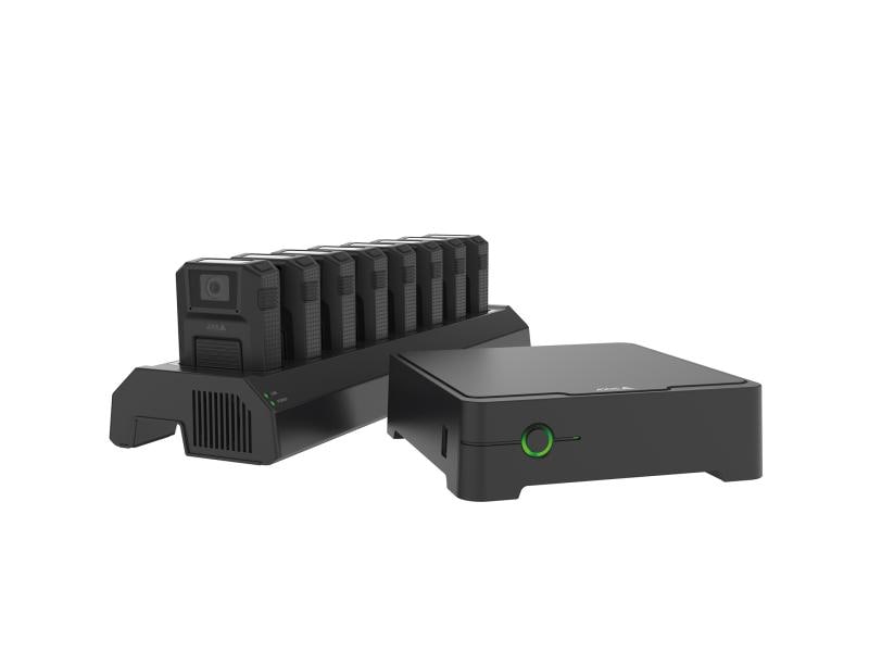 Axis W800 System Controller für Bodycam 0.48 TB, 40 Kanal