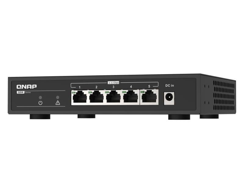 QNAP QSW-1105-5T, 2.5GbE Switch 5 Port
