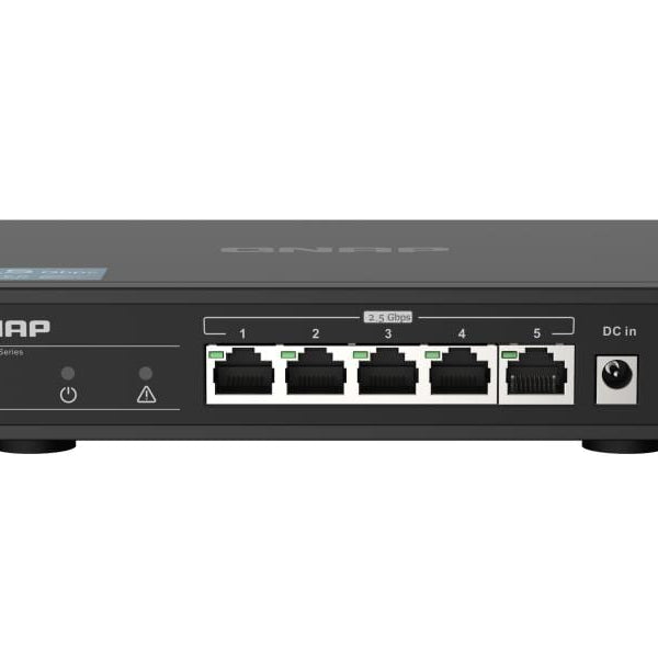 QNAP QSW-1105-5T, 2.5GbE Switch 5 Port