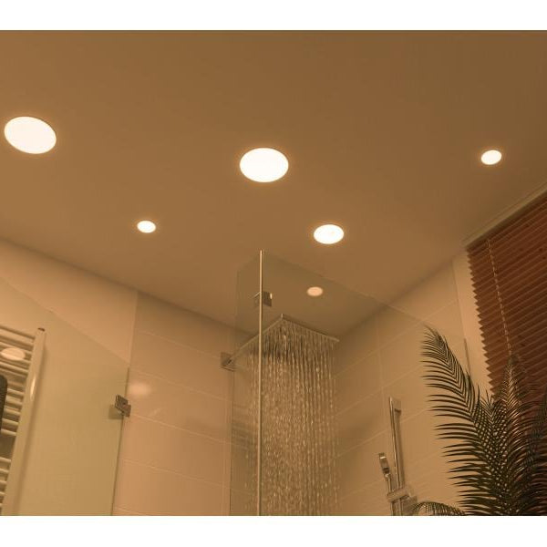 Paulmann Einbauleuchte Veluna VariFit Ø 185 3000 K, Weiss