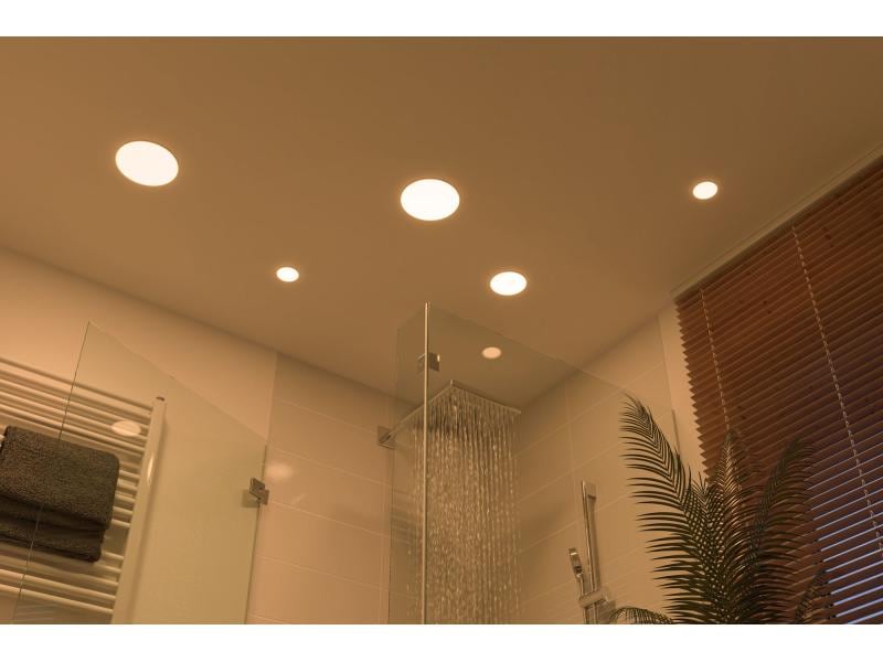 Paulmann Einbauleuchte Veluna VariFit Ø 185 3000 K, Weiss