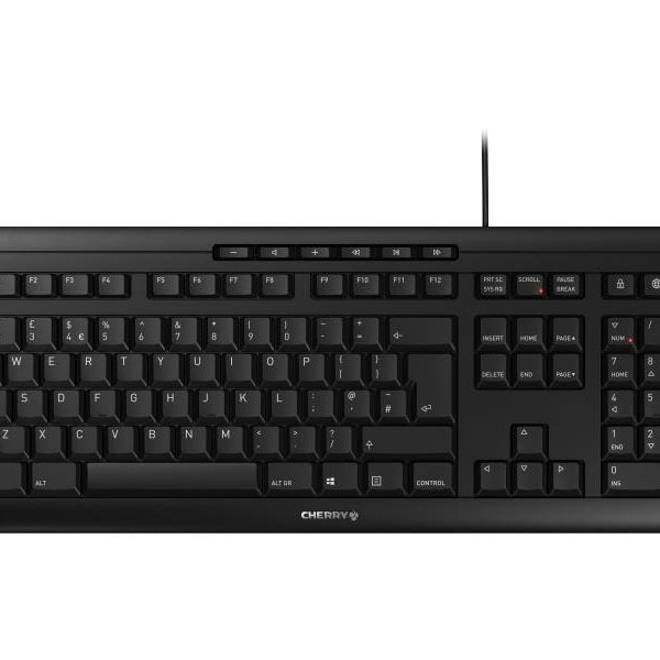 Cherry Tastatur Stream UK-Layout Schwarz