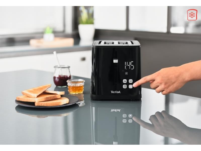 Tefal Toaster Smart'n Light Schwarz