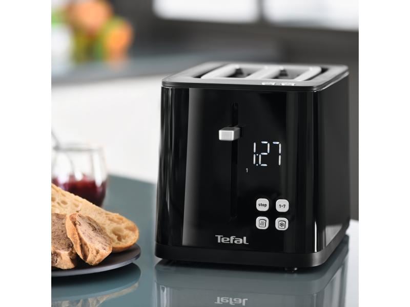 Tefal Toaster Smart'n Light Schwarz