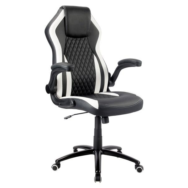 Racing Chairs Gaming-Stuhl CL-RC-BW-2 Schwarz/Weiss