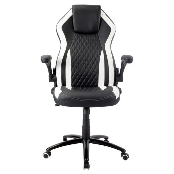 Racing Chairs Gaming-Stuhl CL-RC-BW-2 Schwarz/Weiss