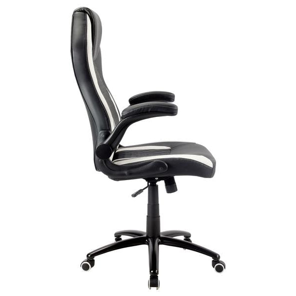 Racing Chairs Gaming-Stuhl CL-RC-BW-2 Schwarz/Weiss
