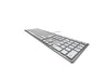 Cherry Tastatur KC 6000 Slim CH-Layout Silber