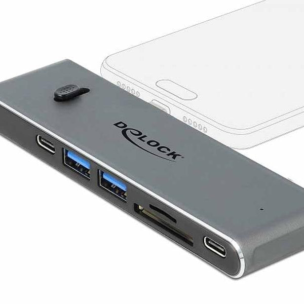 Delock Dockingstation Dual USB Type-C