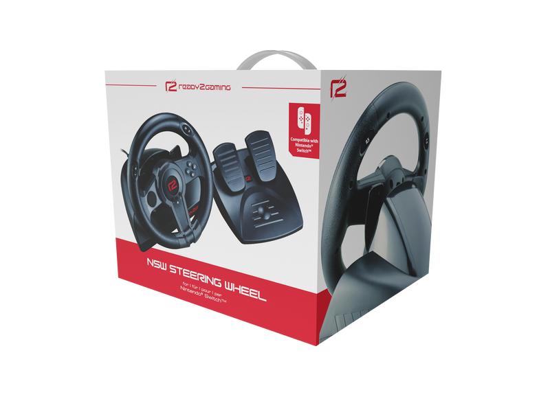 GAME Lenkrad Nintendo Switch Racing Wheel