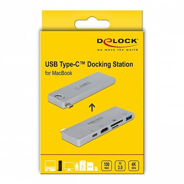 Delock Dockingstation 87745 USB-C – HDMI/SD/USB