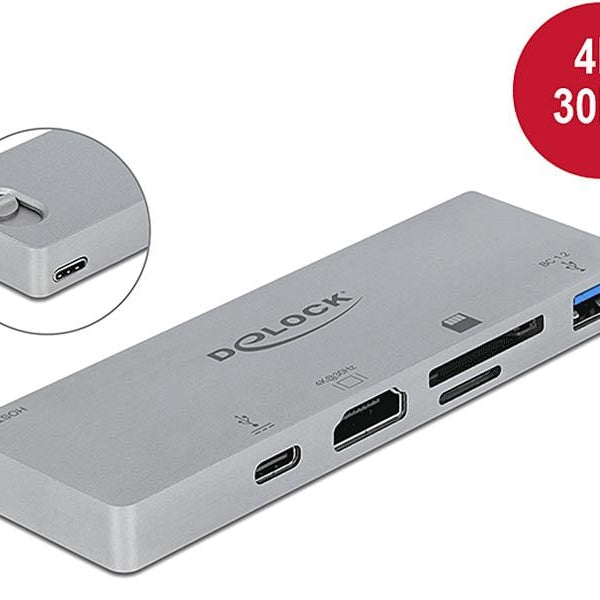 Delock Dockingstation 87745 USB-C – HDMI/SD/USB