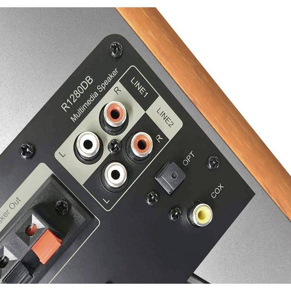 Edifier Regallautsprecher Paar R1280DB Braun