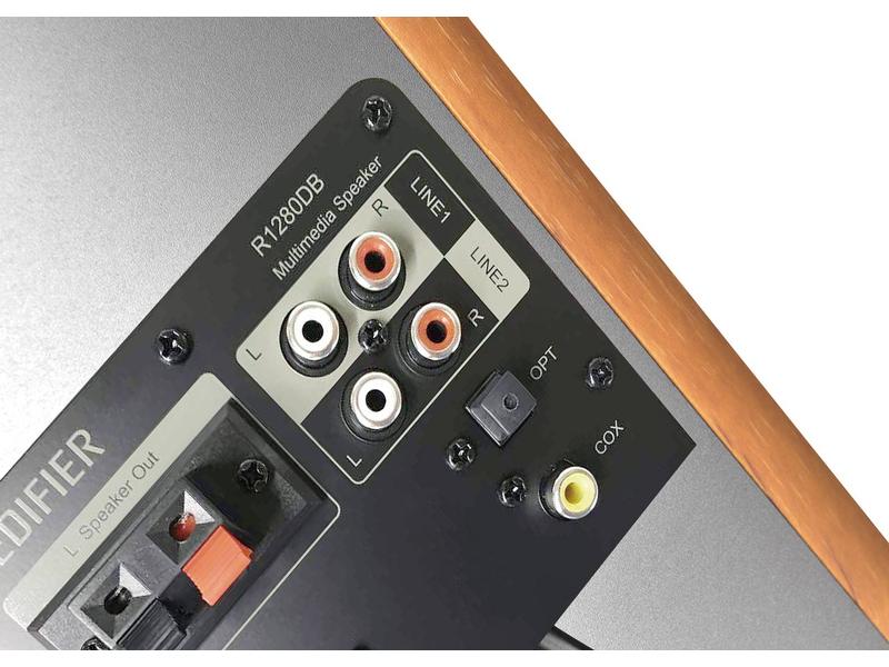 Edifier Regallautsprecher Paar R1280DB Braun