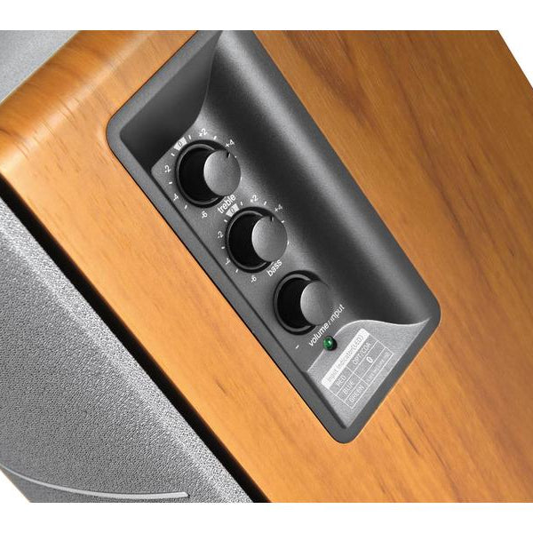 Edifier Regallautsprecher Paar R1280DB Braun