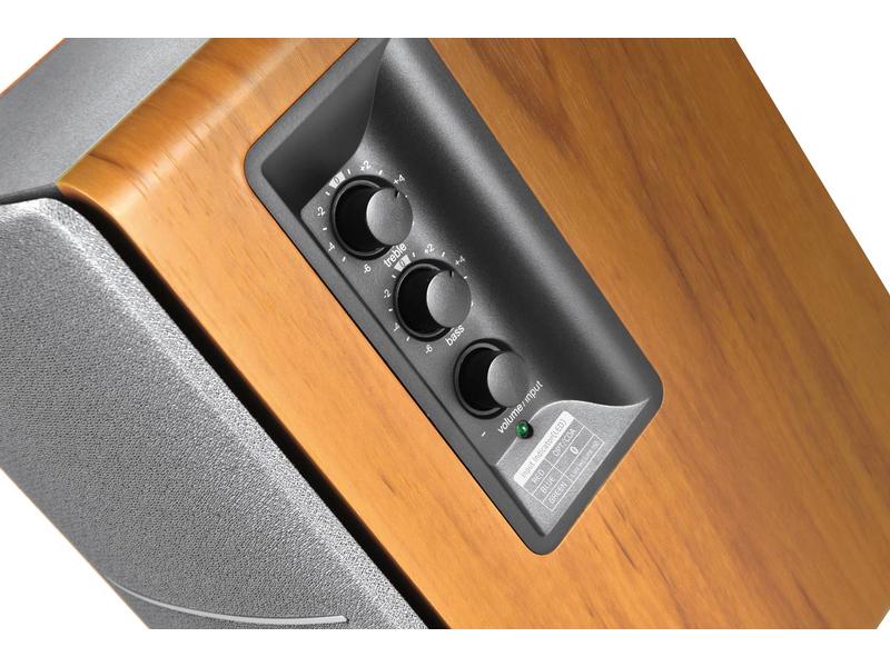 Edifier Regallautsprecher Paar R1280DB Braun