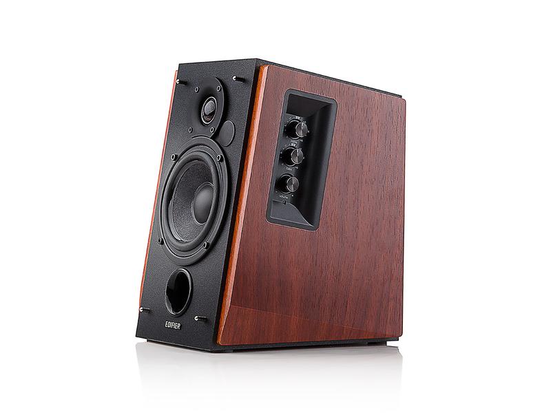 Edifier Regallautsprecher Paar R1700BT Braun