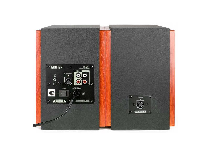 Edifier Regallautsprecher Paar R1700BT Braun