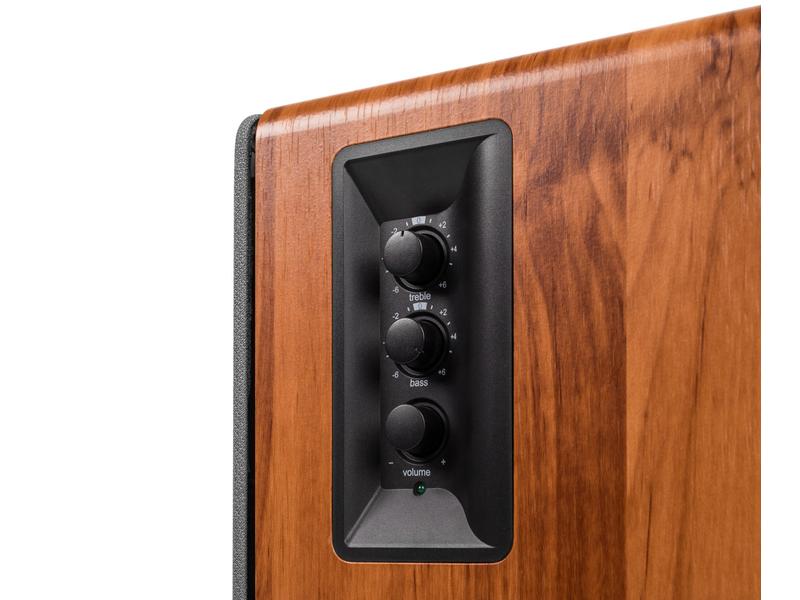 Edifier Regallautsprecher Paar R1280T Braun