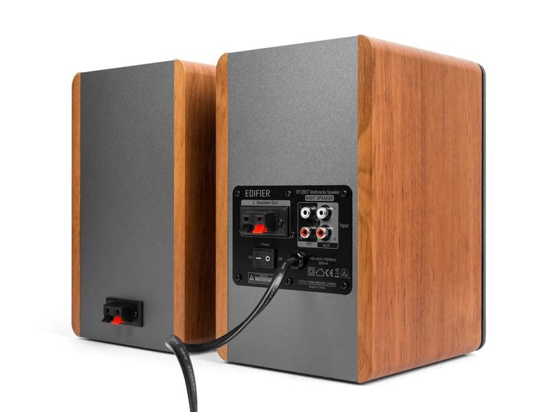 Edifier Regallautsprecher Paar R1280T Braun