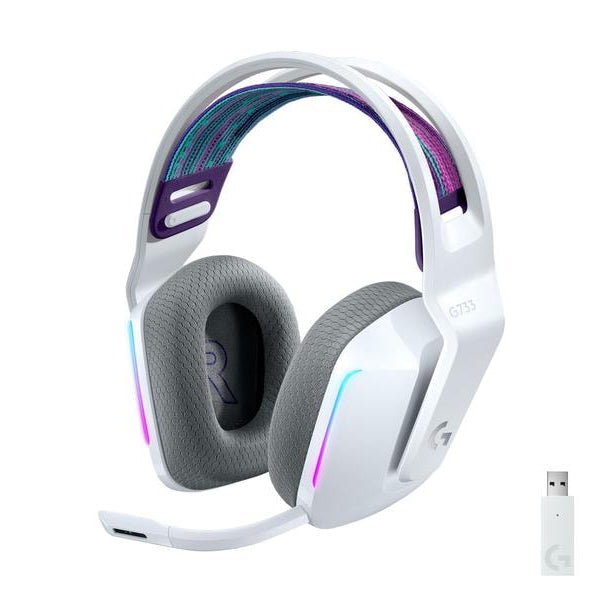Logitech Headset G733 Lightspeed Weiss