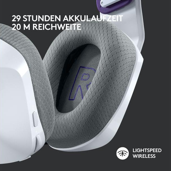 Logitech Headset G733 Lightspeed Weiss
