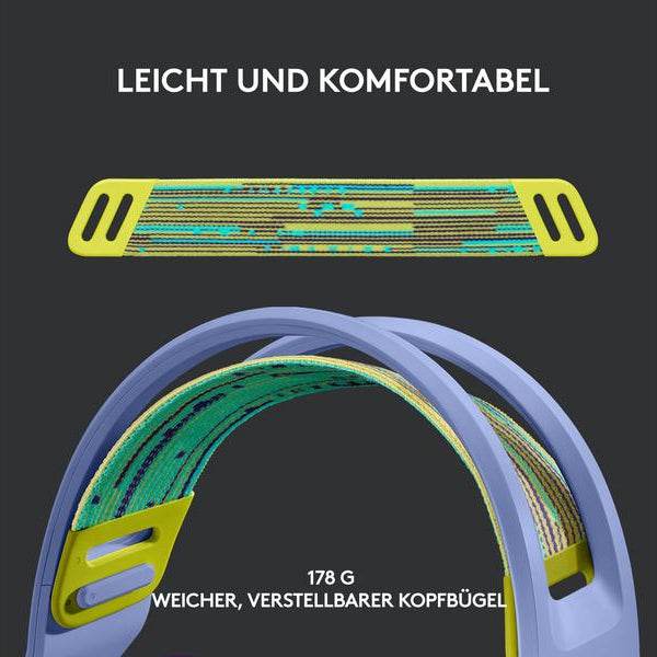 Logitech Headset G733 Lightspeed Lila
