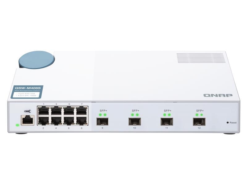 QNAP SFP+ Switch QSW-M408S 12 Port