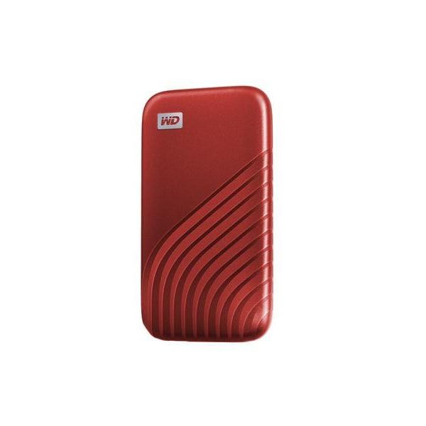 Western Digital Externe SSD My Passport 1000 GB, Rot