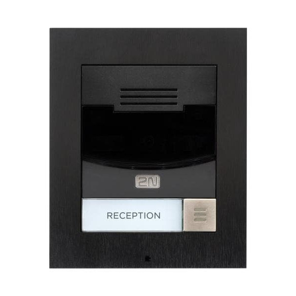 2N IP Türstation IP Solo mit Kamera, Wandmontage, schwarz