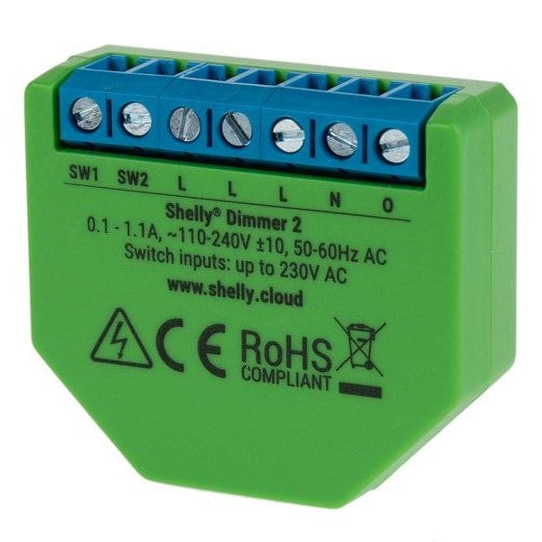Shelly WLAN-Dimmaktor Dimmer 2 2 Stück